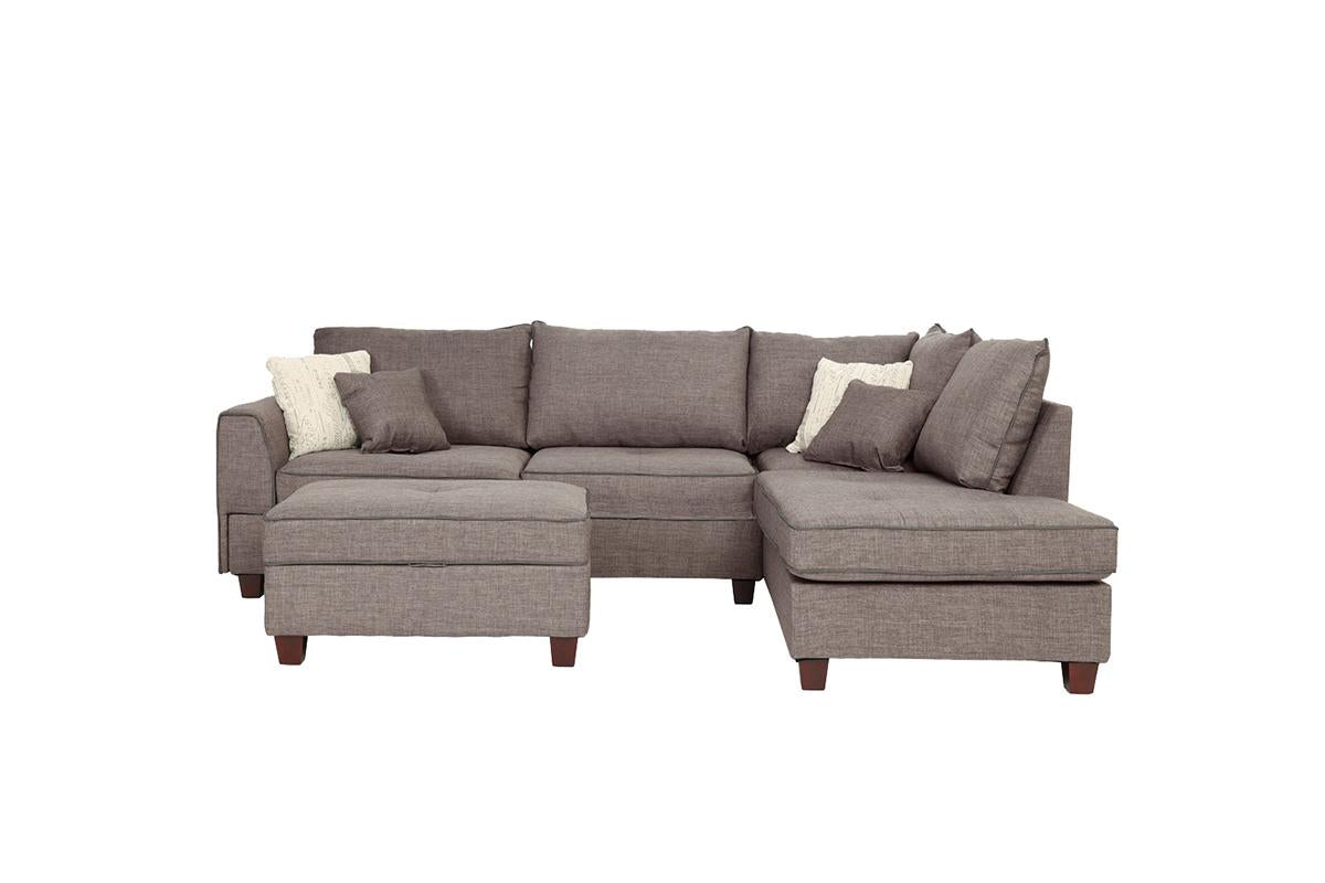 Zedany 3-Pcs Sectional Sofa BK654