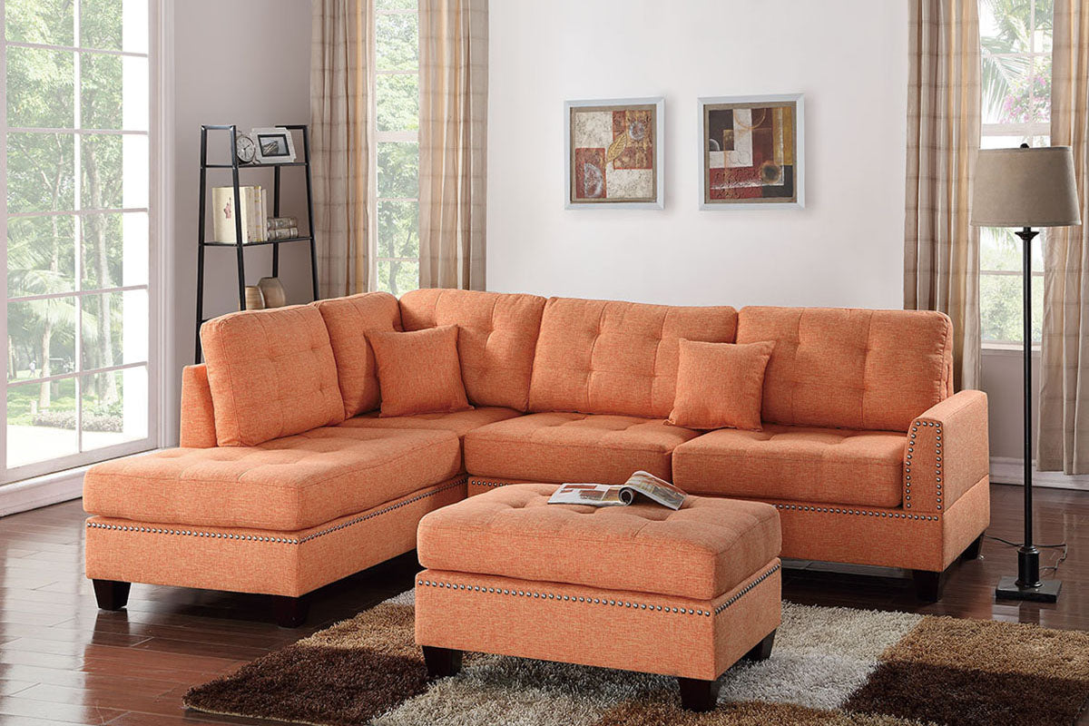 Zedany 3-Pcs Sectional Sofa BK656