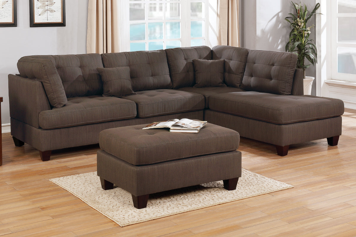 Zedany 3-Pcs Sectional Set BK658