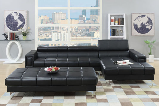 Zedany 2-Pcs Sectional BK736