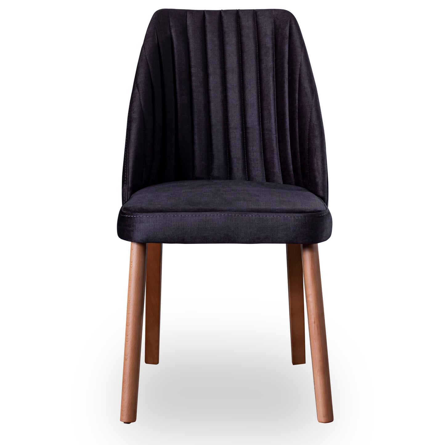 Kanepe Black Fabric Dining Chair KPDC0001