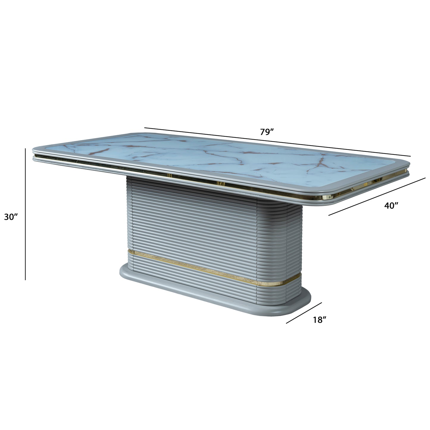 Kanepe Contemporary Dining Table KPDT0002