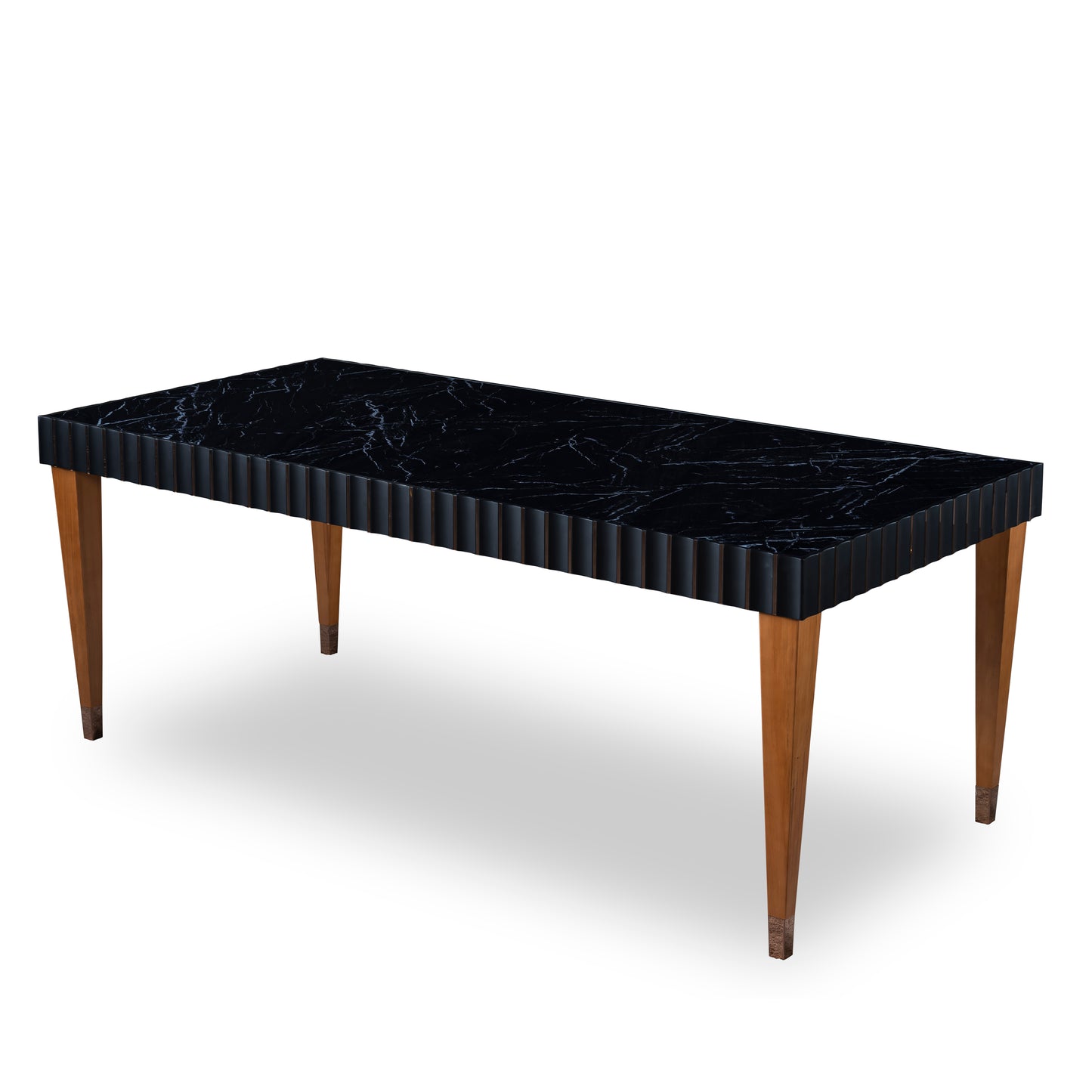 Kanepe Traditional Black Dining Table KPDT0004