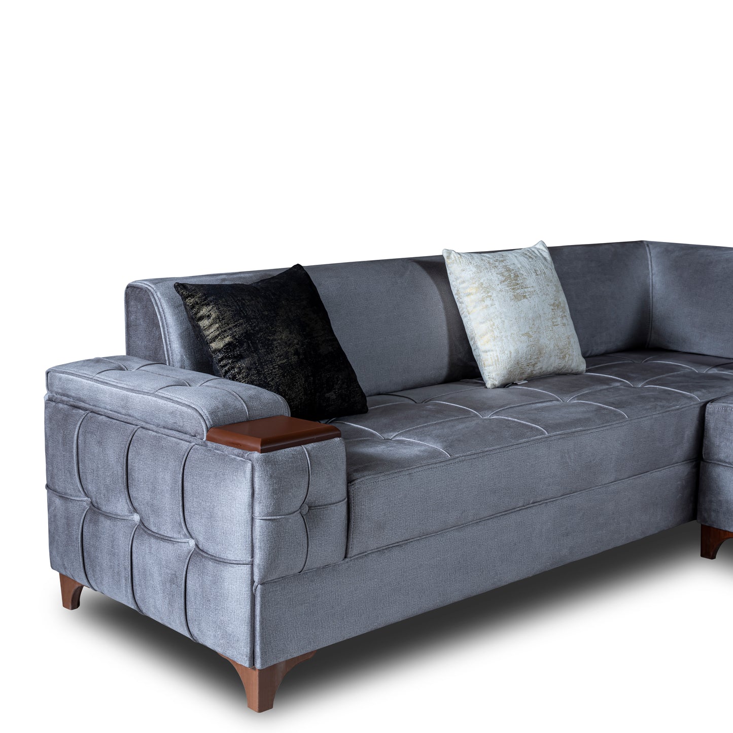 Kanepe Sectional with Swivel Chaise KPL0001