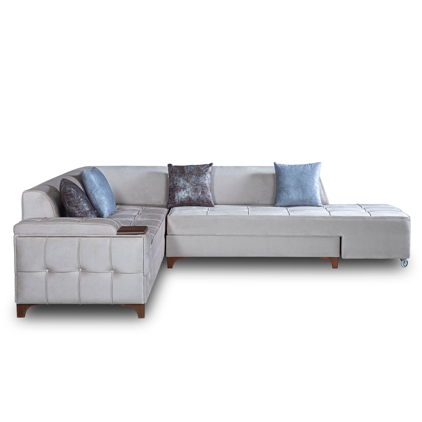 Kanepe Sectional with Swivel Chaise KPL0002