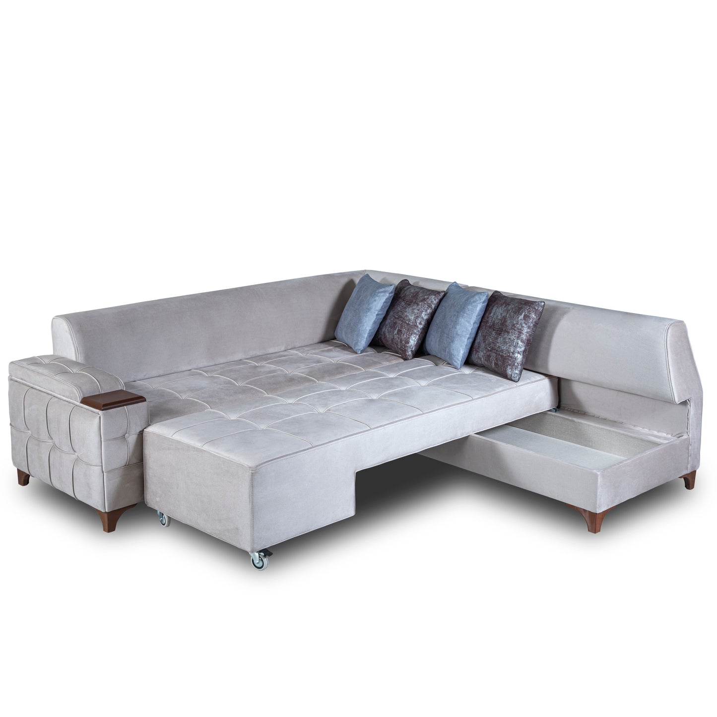 Kanepe Sectional with Swivel Chaise KPL0002