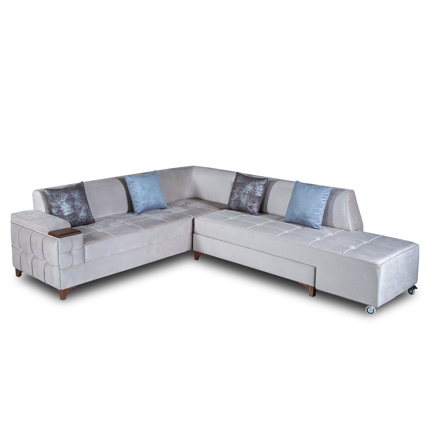 Kanepe Sectional with Swivel Chaise KPL0002