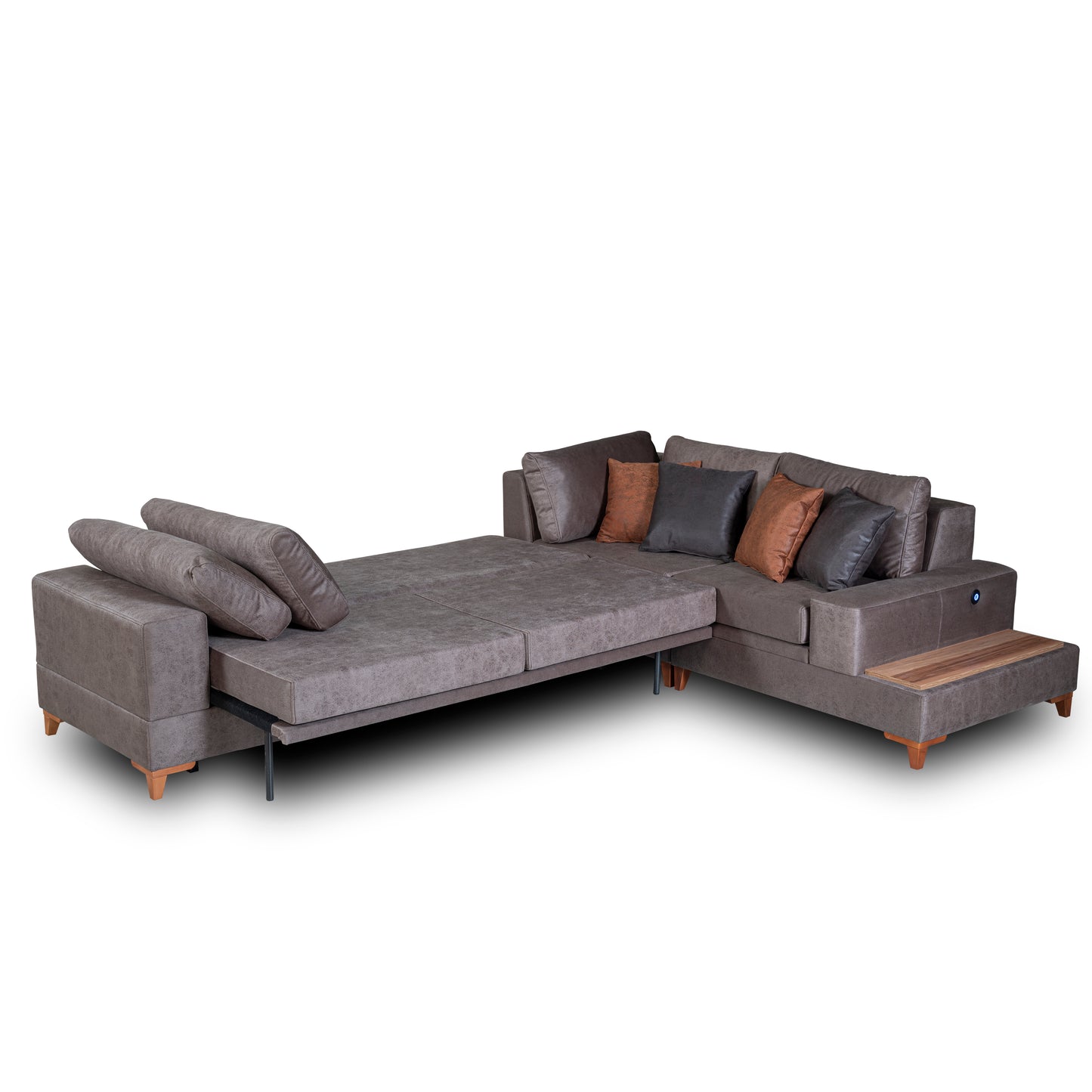 Kanepe Sectional Sofa with Pull-Over Bed KPL0003