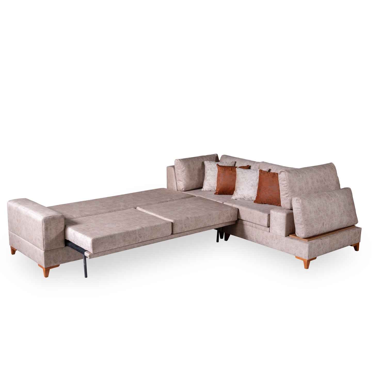 Kanepe Sectional Sofa with Pull-Over Bed KPL0004